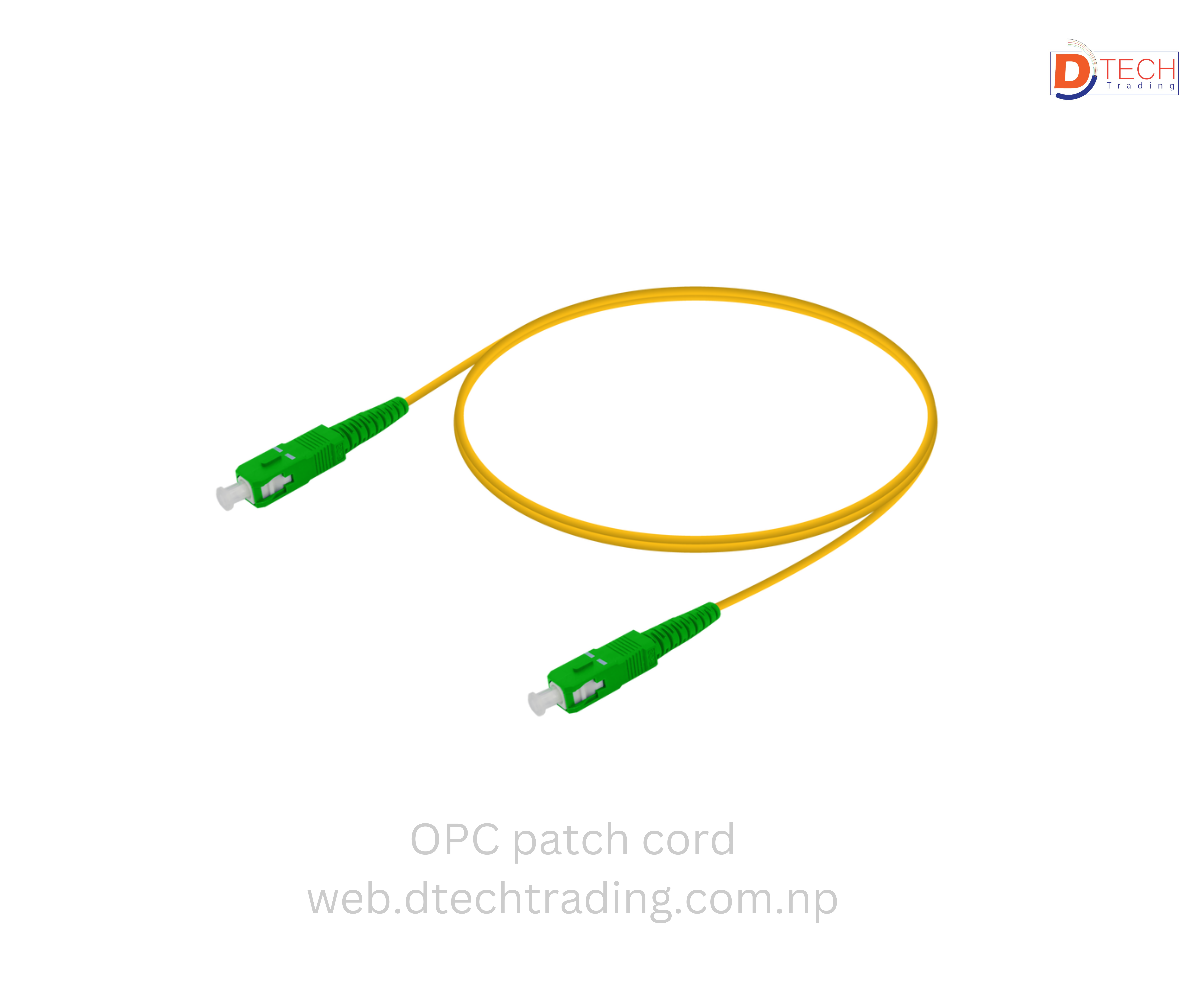 Patch Cord SC APC to SC APC 2.00mm Simplex 5M 75